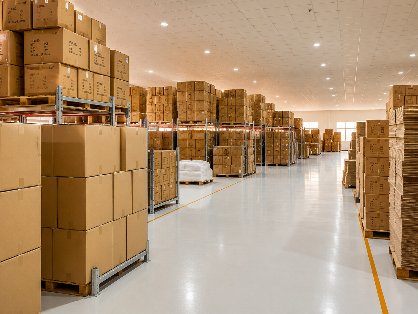 Finished goods warehouse